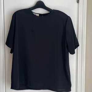 New Editions Black Short Sleeve Blouse -18